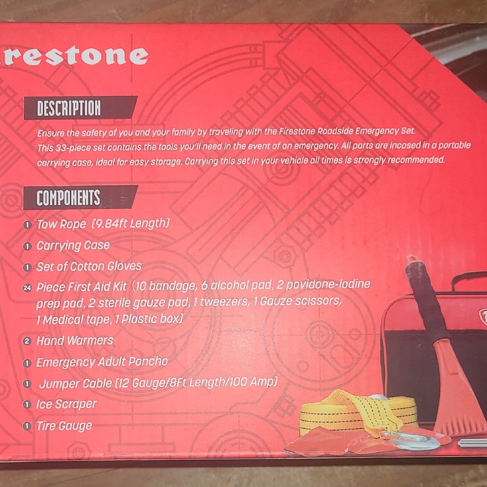 Firestone Red Detailing Kit - Picture 12 of 16